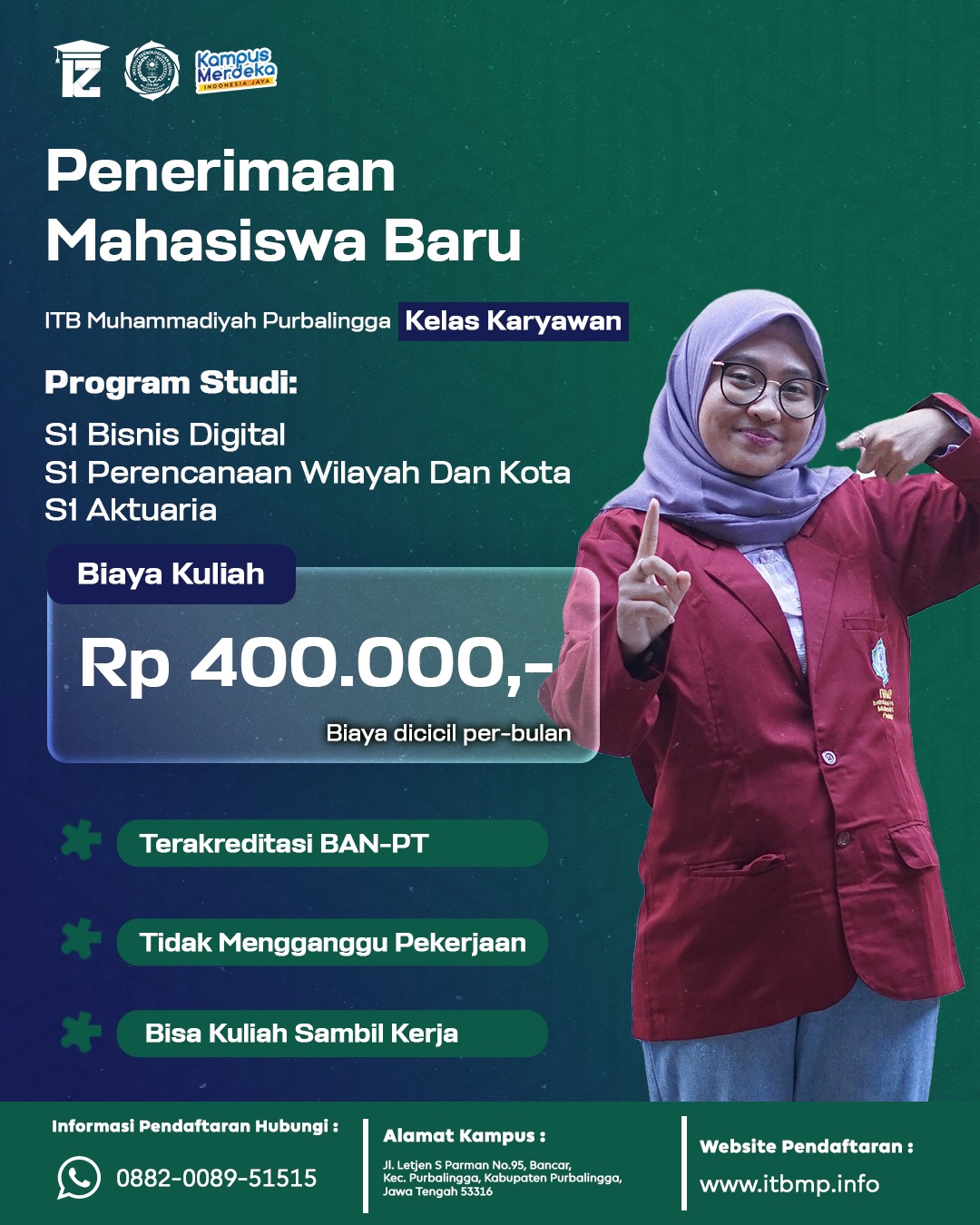 Kuliah Fleksibel dan Terjangkau di Purbalingga