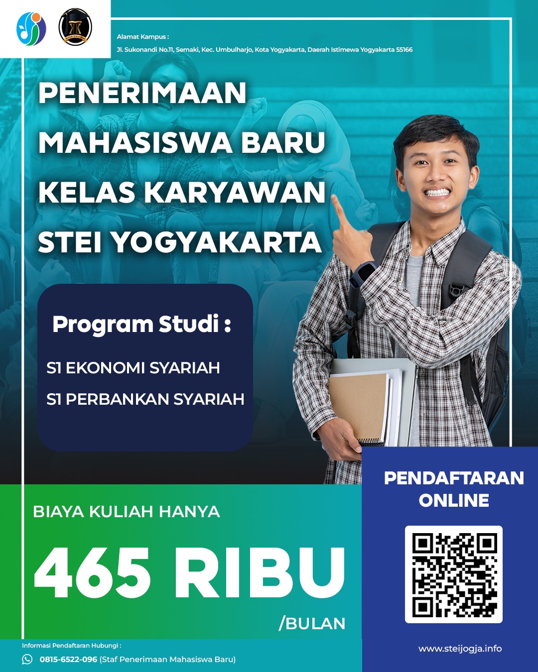 Pendftaran Kuliah Reguler dan Karyawan Di Kampus STEI Yogyakarta Masih Di Buka