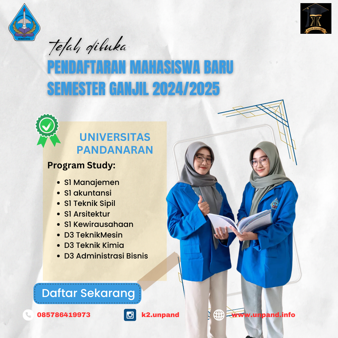 Penerimaan Mahasiswa Baru Universitas Pandanaran