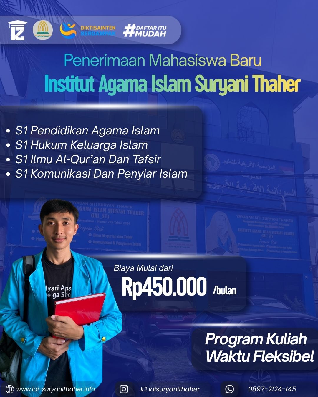 Kampus S1 Pendidikan Agama Islam Di Jakarta Selatan IAI Suryani Thaher