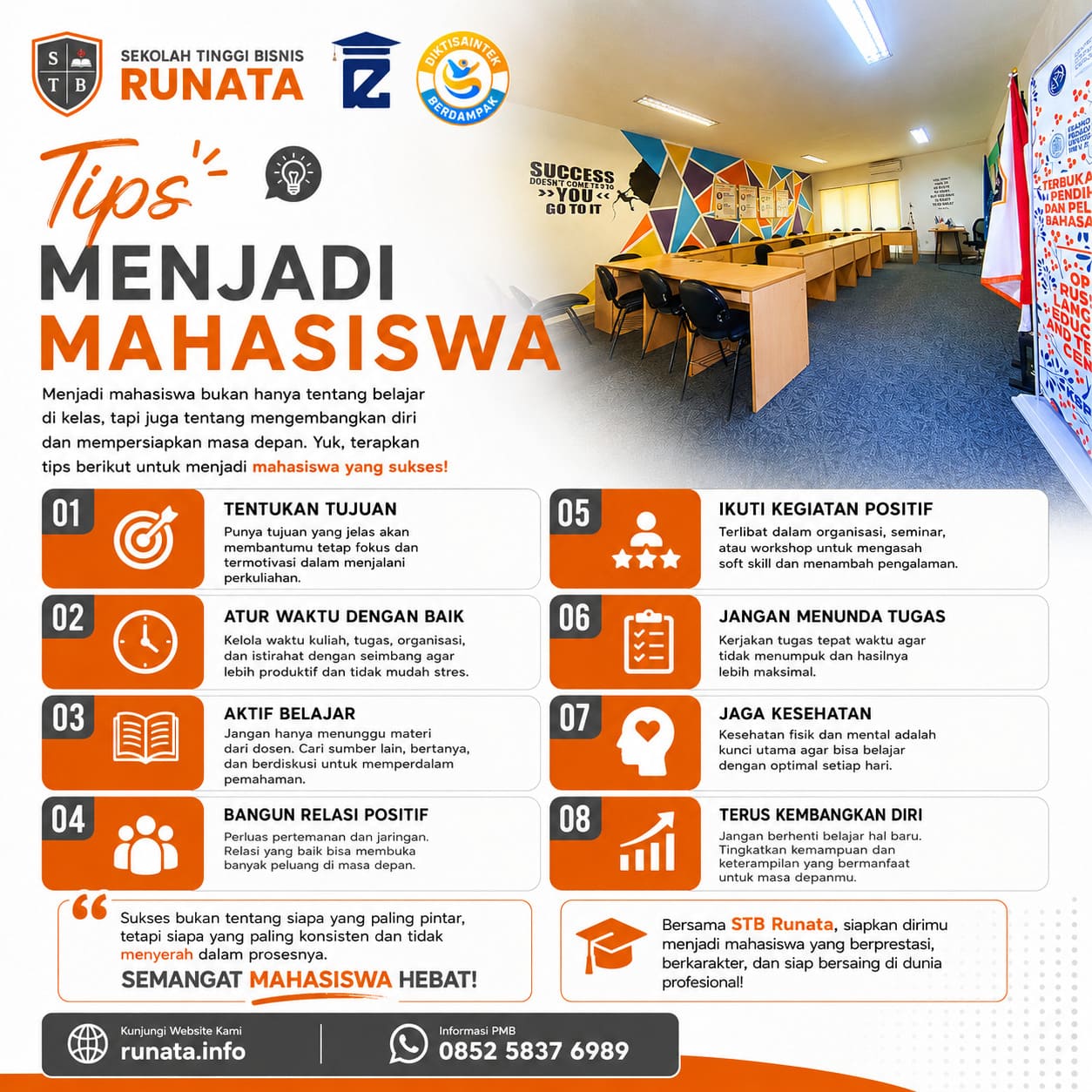 Tips Menjadi Mahasiswa