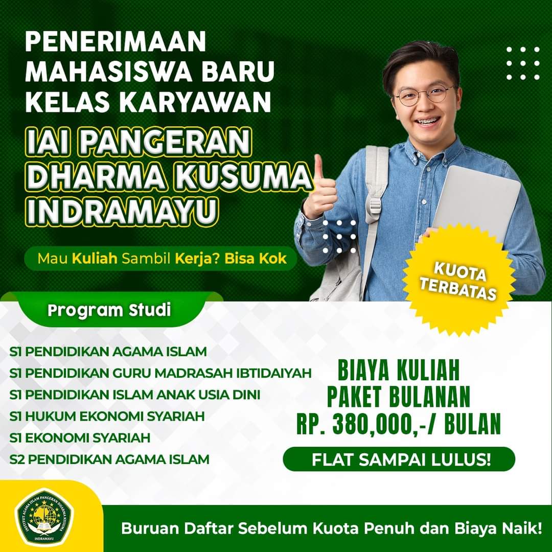 Pendaftaran Kelas Karyawan Iai Pangeran Dharma Kusuma Indramayu