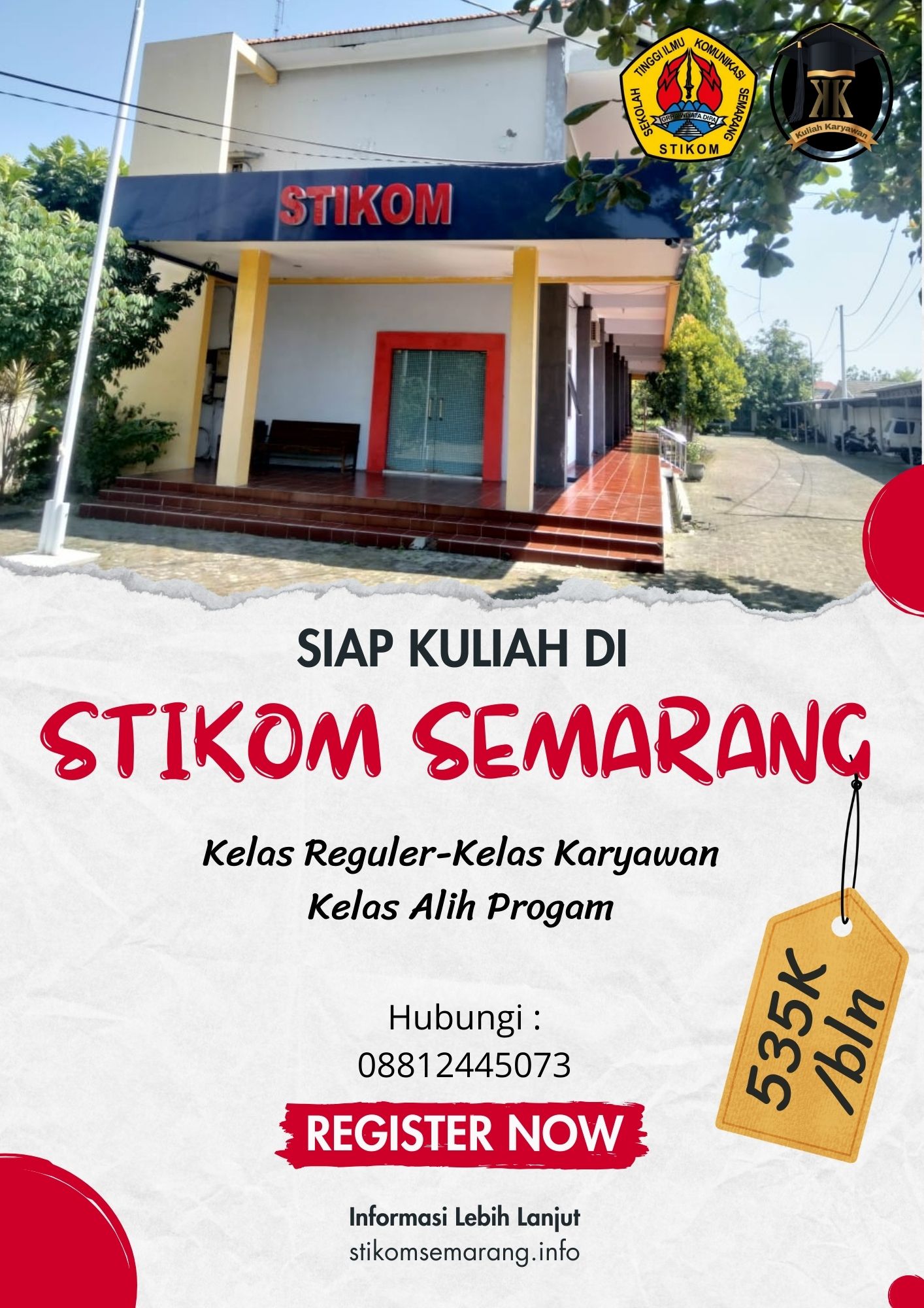 Jurusan Perkuliahan Sekolah Tinggi Ilmu Komunikasi (STIKOM) Semarang