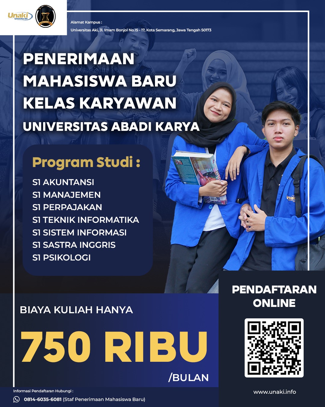 Kelebihan Jurusan Pskikologi Kampus UNAKI