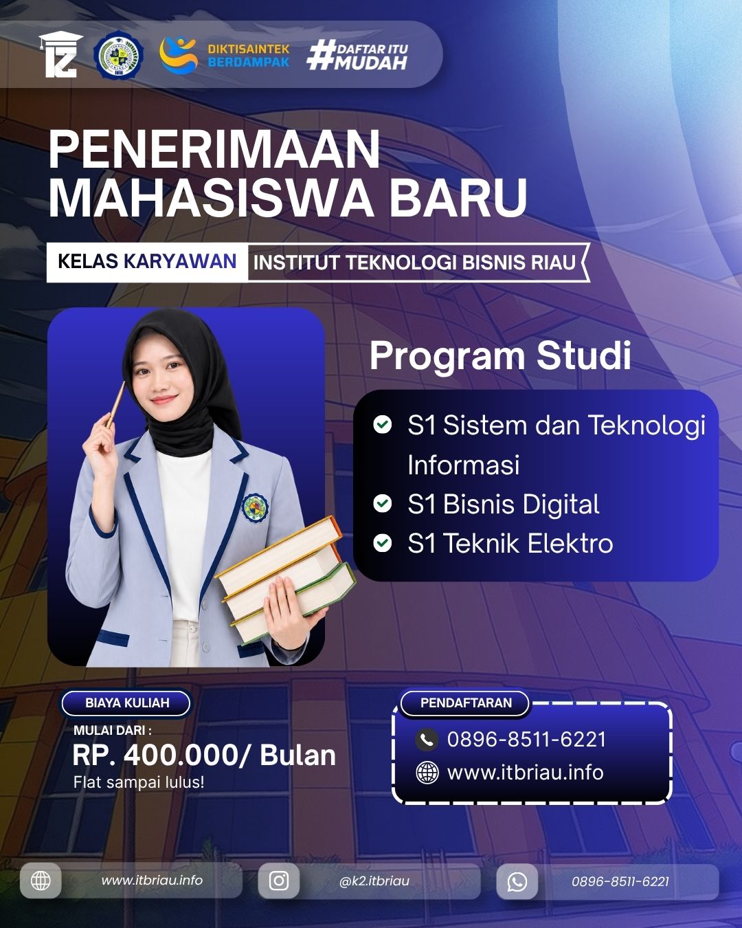 Kuliah Fleksibel di Kota Pekanbaru Riau