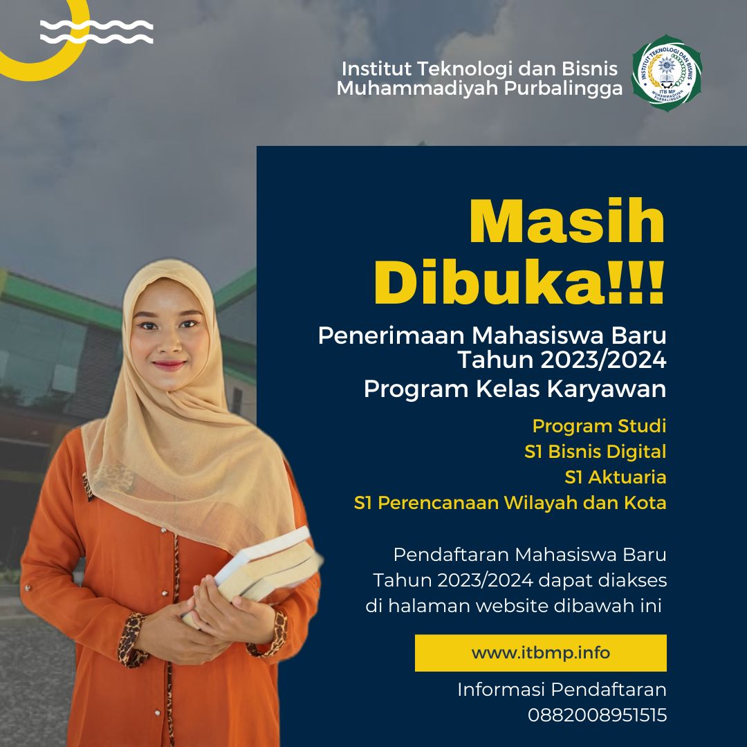 Kuliah Karyawan Fleksibel di Institut Teknologi dan Bisnis Muhammadiyah Purbalingga