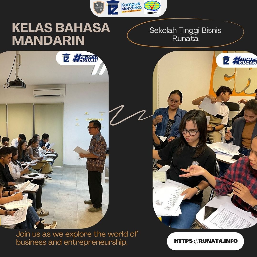 Kelas Pengembangan Bahasa Mandarin STB Runata
