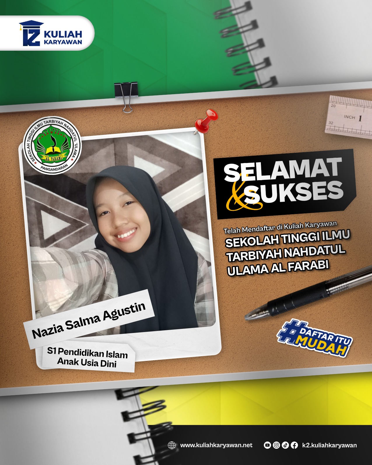 Daftar Kuliah Karyawan Jurusan Pendidikan Di Pangandaran