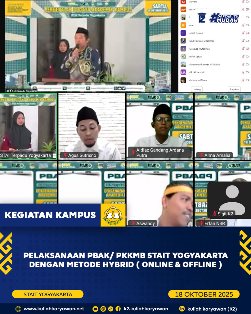 Daftar Onlne STAIT Jogja