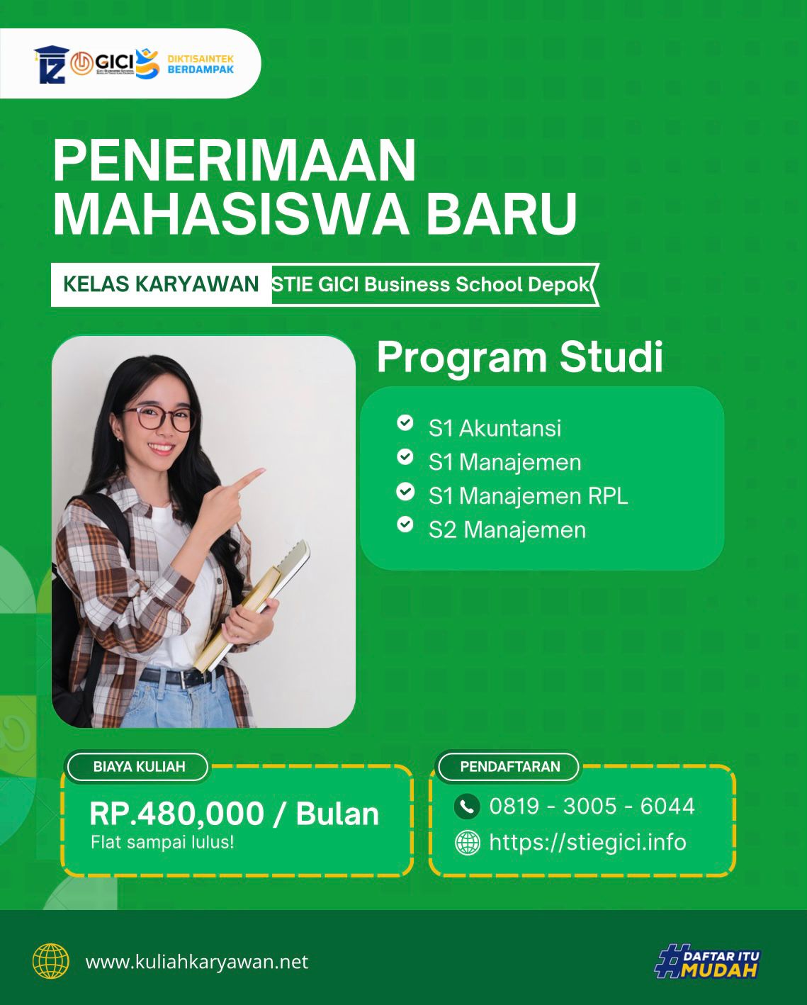 Lulus Kuliah Lebih Cepat dengan Program RPL di STIE GICI Business School Depok