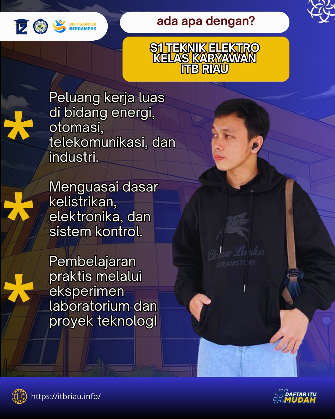 Bangun Relasi yang Kuat di Teknik Elektro ITB Riau
