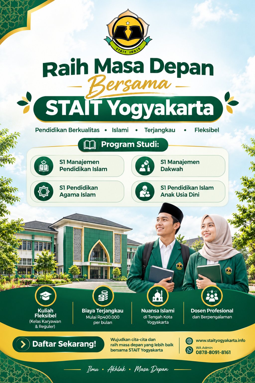 Raih Masa Depan Bersama STAIT Yogyakarta