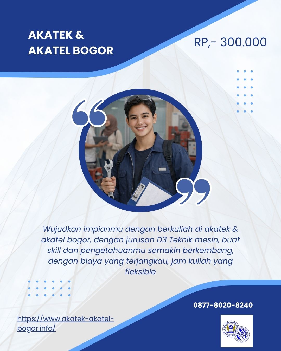 D3 Teknik Mesin Akatek dan Akatel Bogor