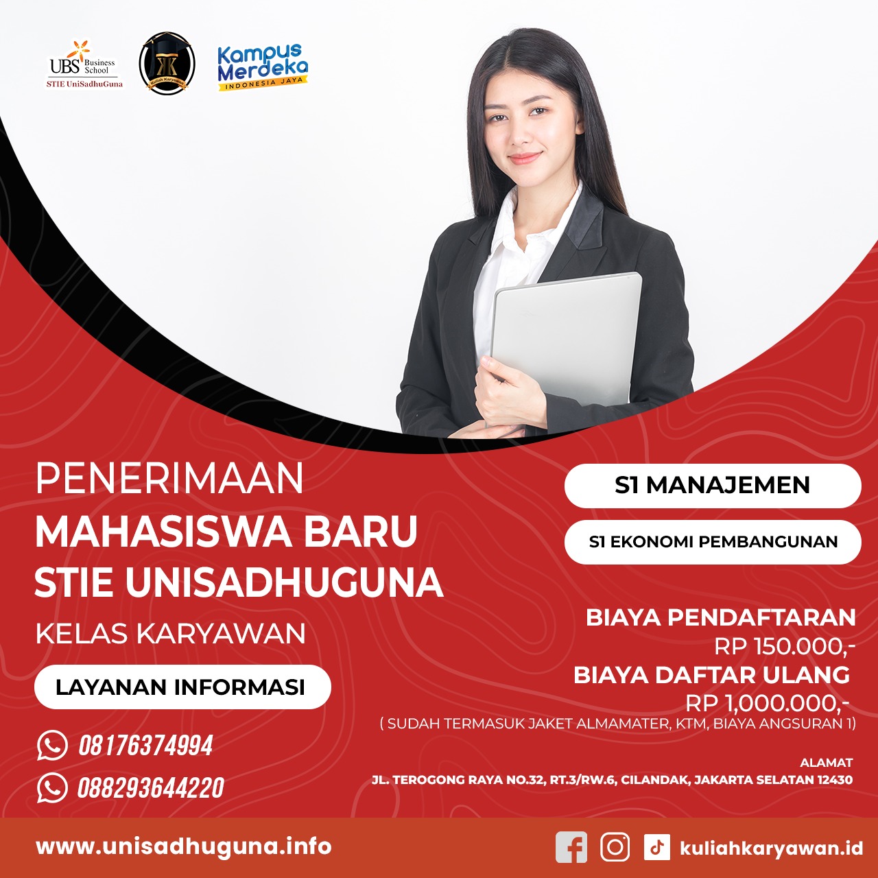 Kampus dengan biaya yang sangat terjangkau di daerah Jakarta Selatan