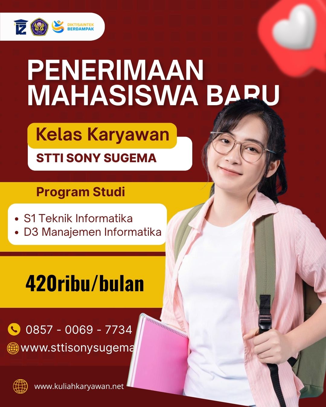 Kelas Extensi Jurusan Informatika Kampus Karawang