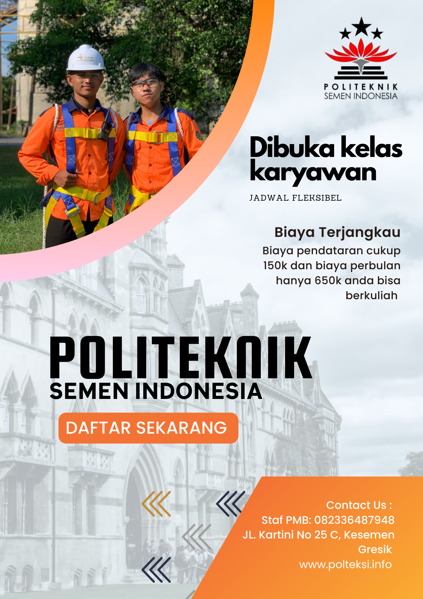 Politeknik Semen Indonesia: Kampus Terbaik di Gresik dengan Biaya Terjangkau