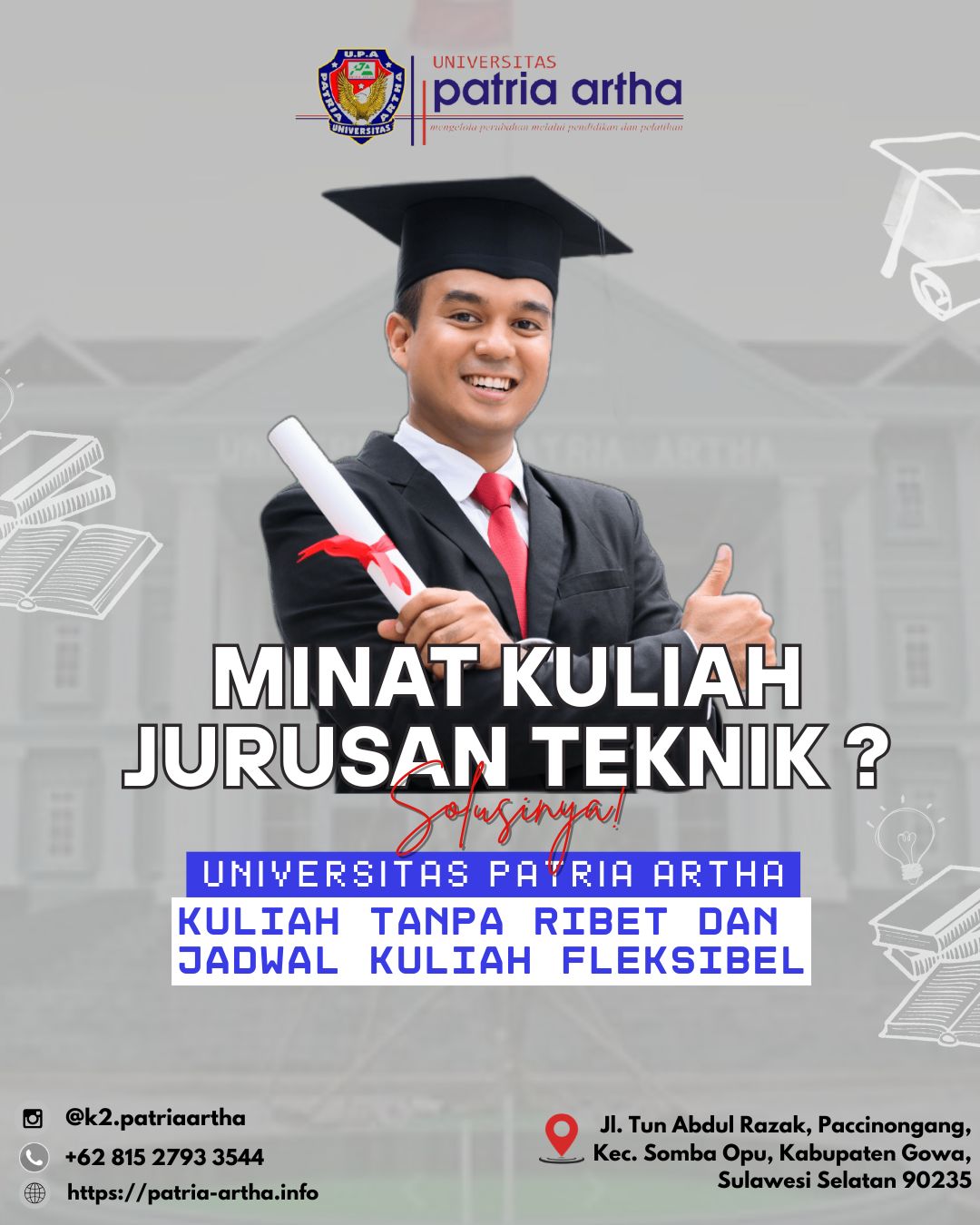 Kuliah Karyawan S1 Teknik Informatika Universitas Patria Artha