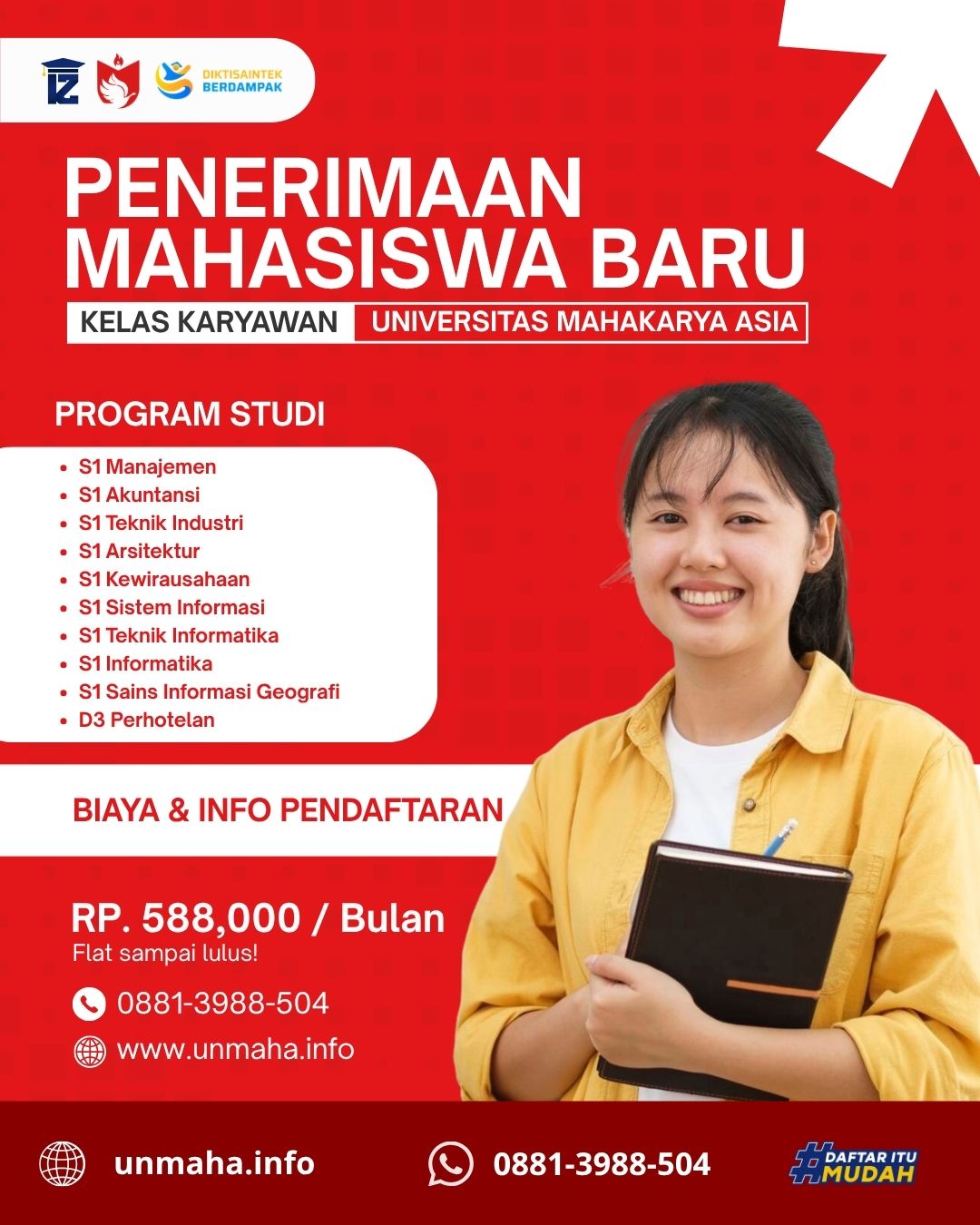 Melangkah Maju Menuju Sarjana Bersama Kuliah Karyawan (K2) di Universitas Mahakarya Asia
