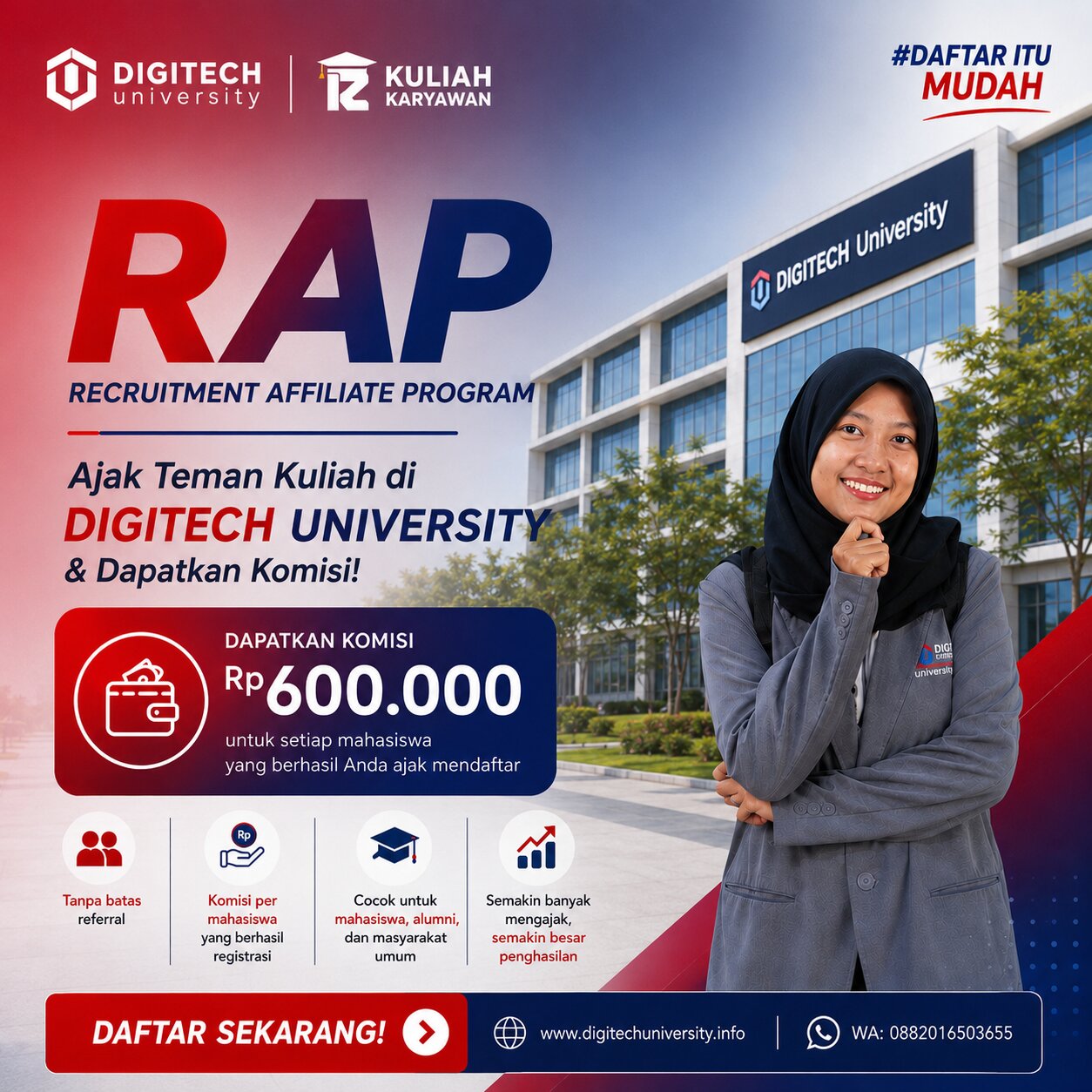 Recruitment Affiliate Program (RAP) Digitech University