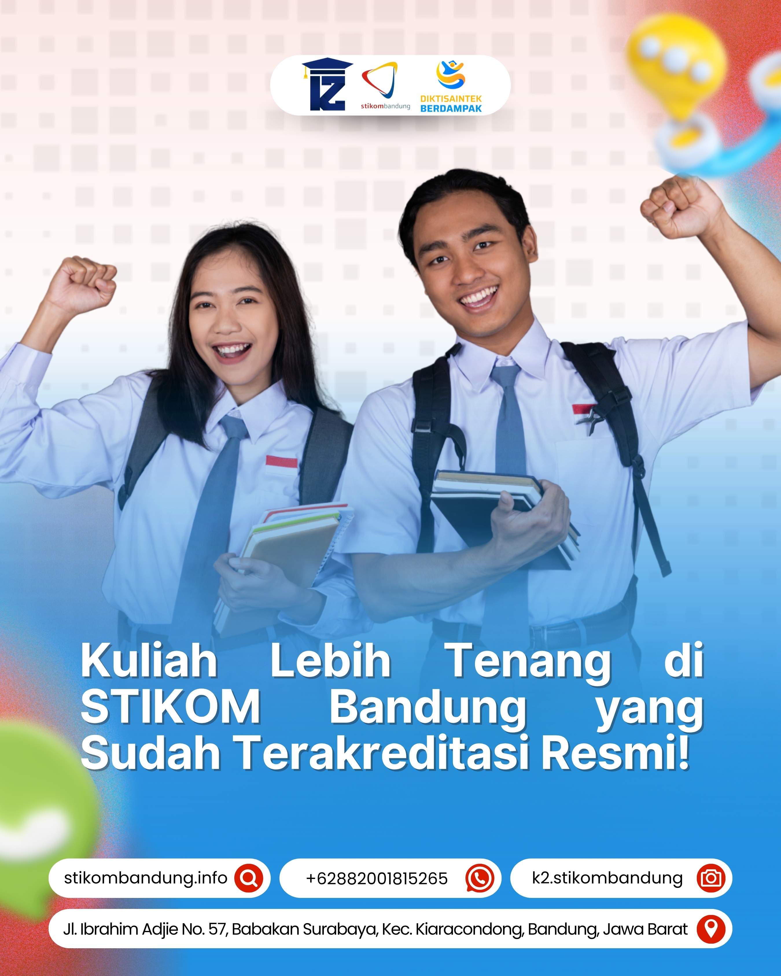 Kuliah Lebih Tenang di STIKOM Bandung yang Sudah Terakreditasi Resm