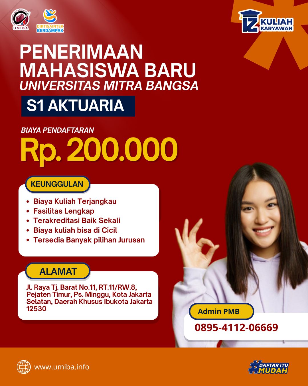 Kuliah S1 Aktuaria Dengan Biaya Terjangkau
