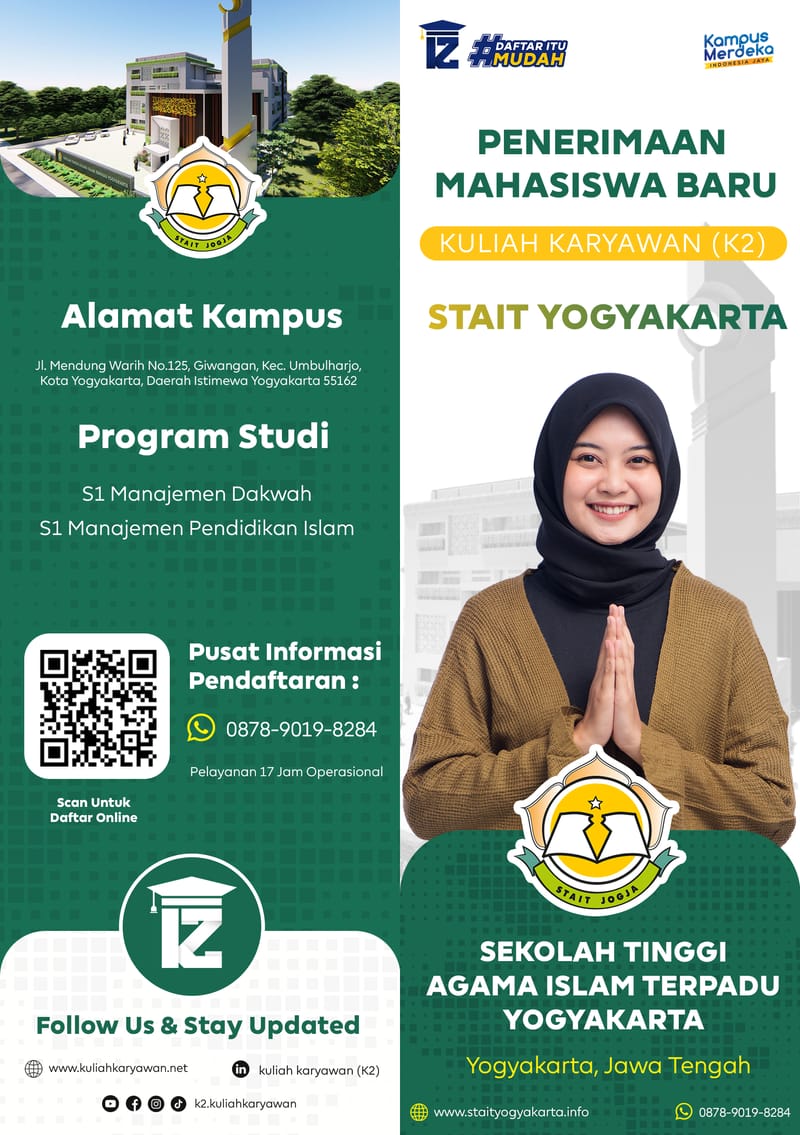 Cara Daftar Kuliah Karyawan di STAI Terpadu Yogyakarta