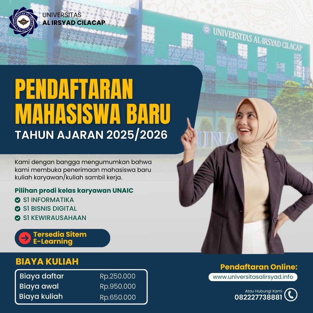 Cek Info PMB Universitas Al Irsyad Periode 2025 di Kuliahkaryawan.net