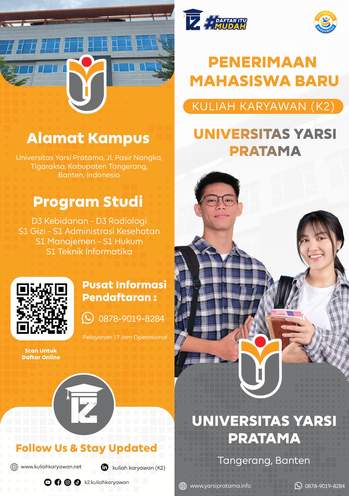 Rekomendasi Kuliah Karyawan D3 Kebidanan di Tigaraksa Kabupaten Tangerang