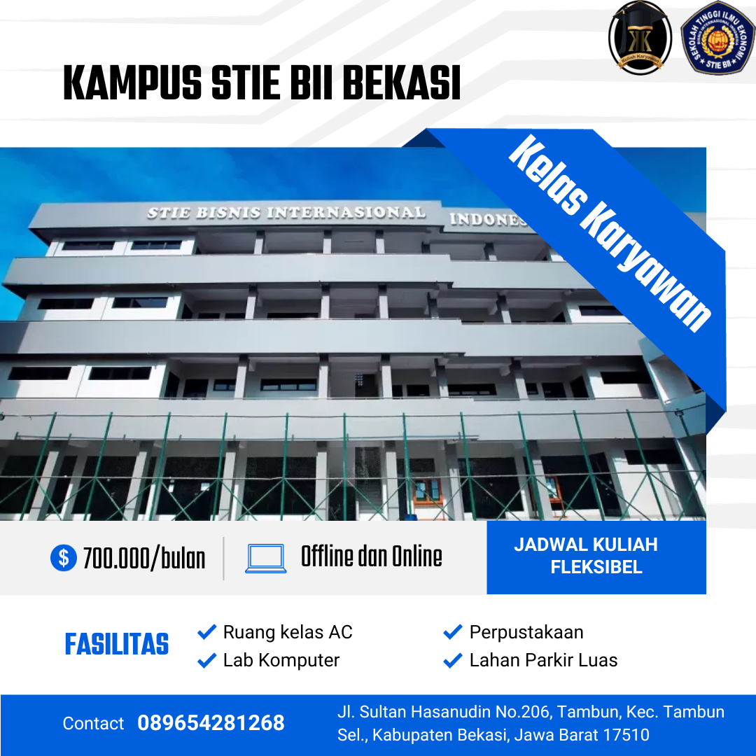 Kampus Jurusan Akuntansi dan Manajemen di Daerah Tambun Bekasi