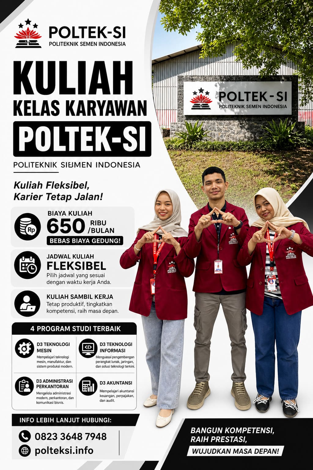 Kuliah Kelas Karyawan Polteksi Biaya Terjangkau Jadwal Fleksibel