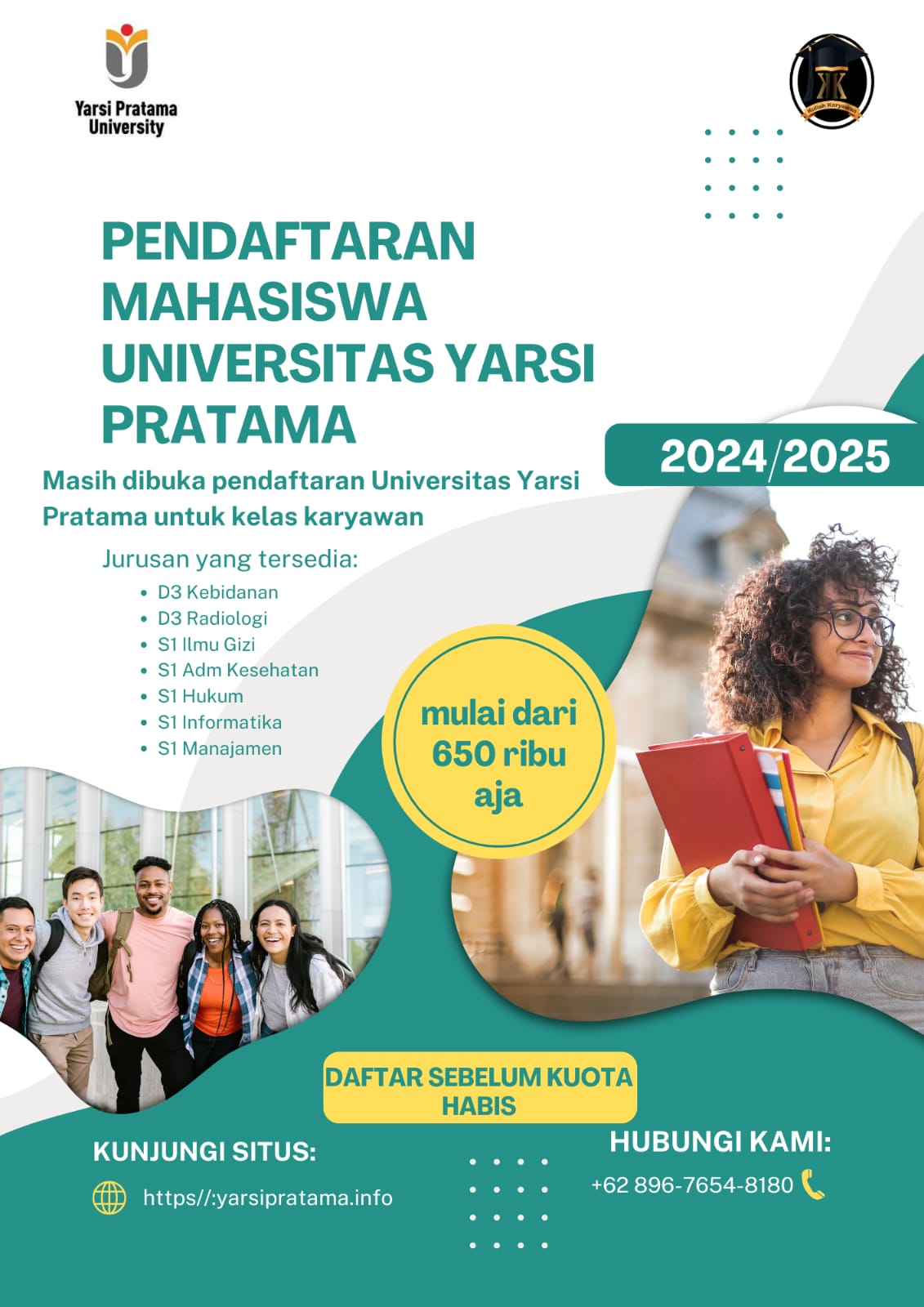 Yarsi Pratama Kampus Pilihan Yang Tepat Untuk Mahasiswa Pekerja