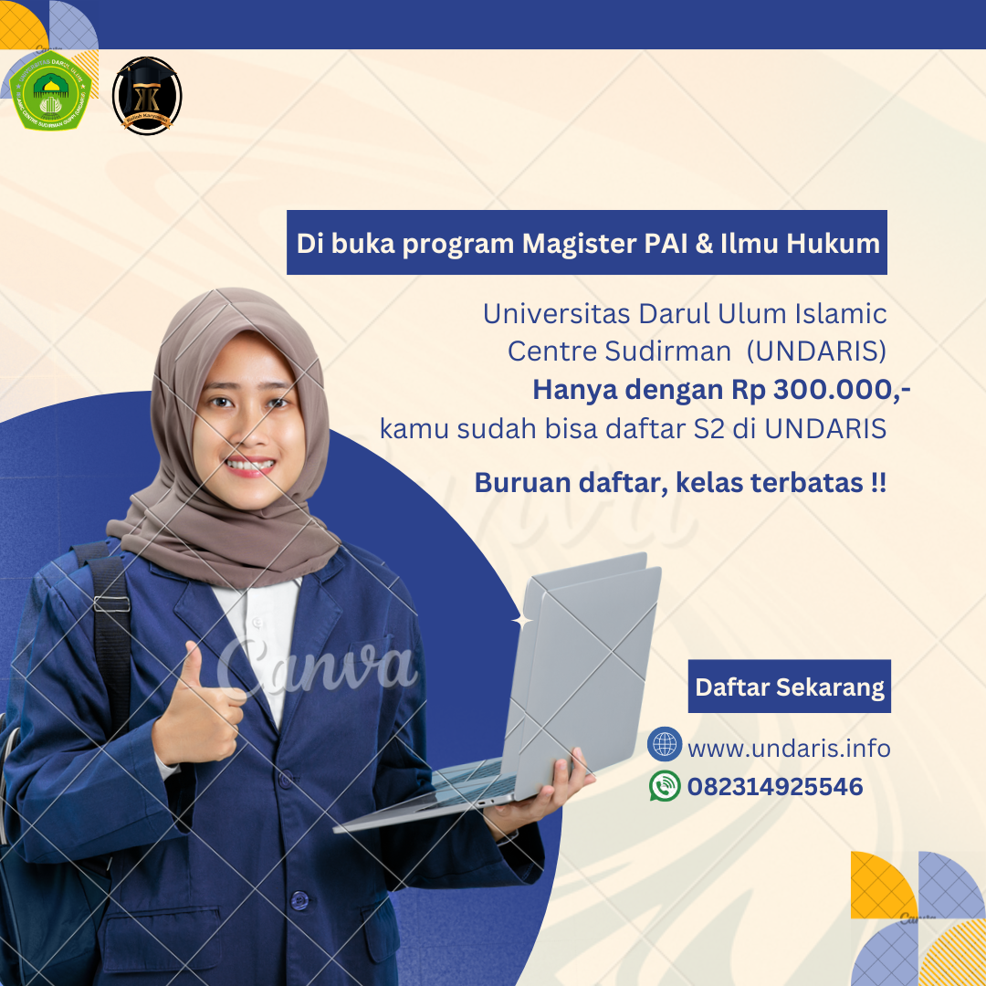 UNDARIS Buka Program S2 Untuk Kelas Karyawan
