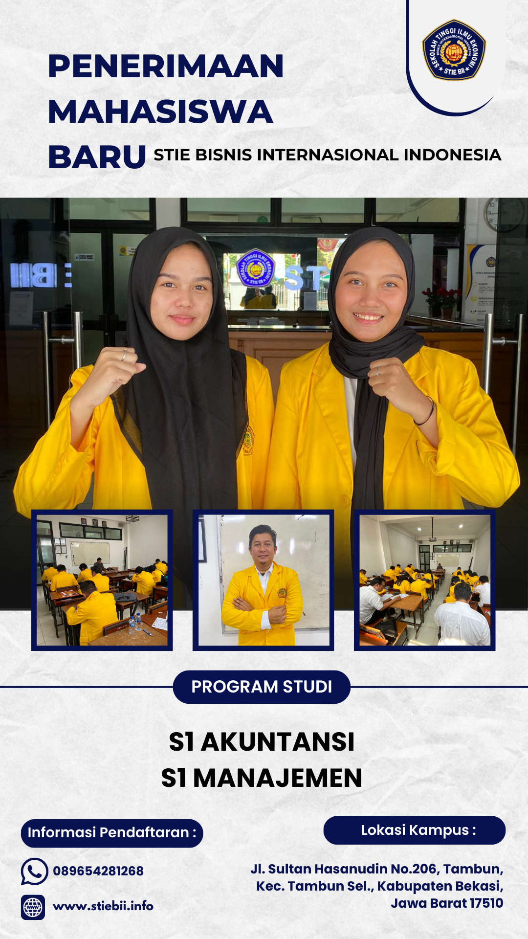 Biaya Kuliah di Kampus STIE BII Bisa Diangsur Bulanan