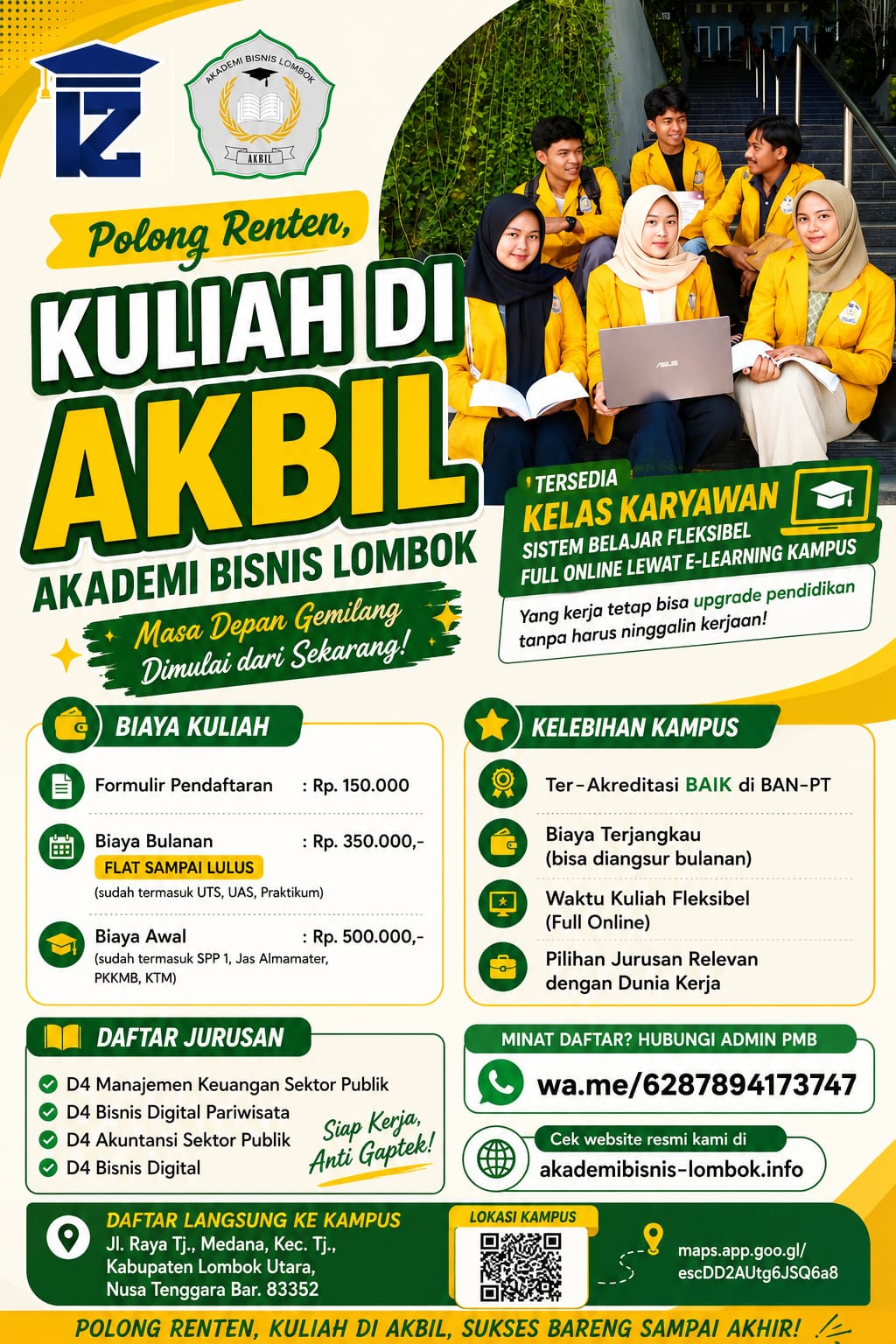 Akademi Bisnis Lombok Kampus Pilihan Warga LOTARA