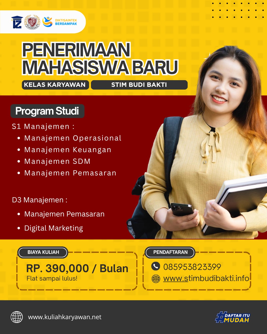 Syarat Pendaftaran Di Sekolah Tinggi Ilmu Manajemen Budi Bakti