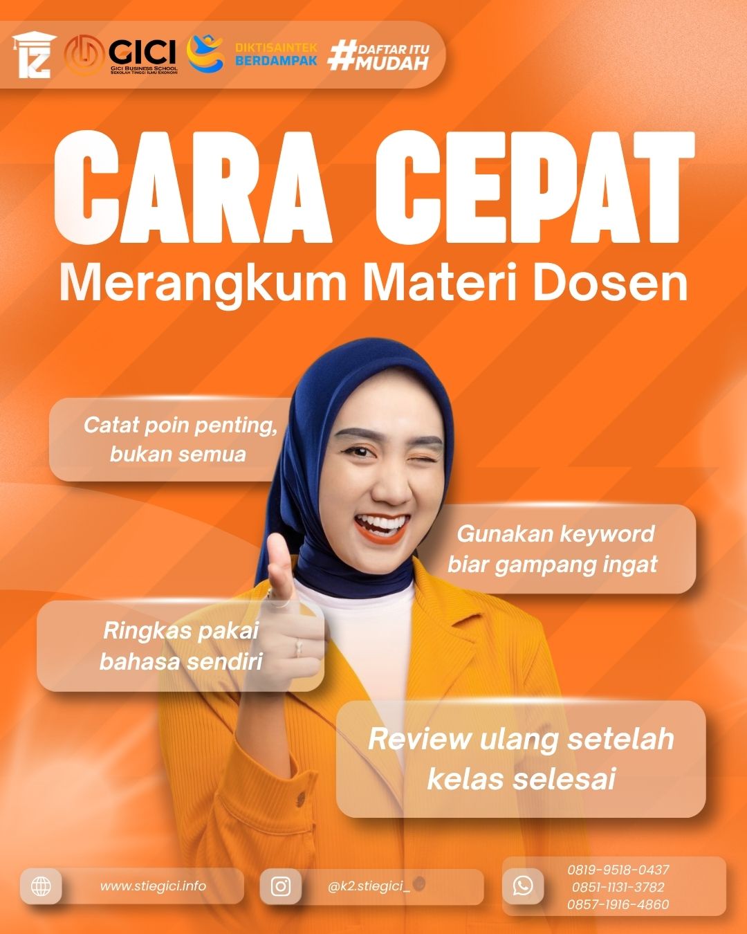 Cara Cepat Merangkum Materi Dosen Agar Mudah Dipahami