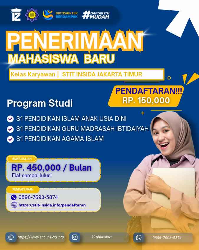 Meraih Gelar S1 Sambil Kerja di STIT INSIDA Jakarta Timur 