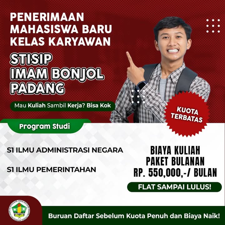 Kenapa Harus Kuliah di STISIP Imam Bonjol Padang Ini Alasannya