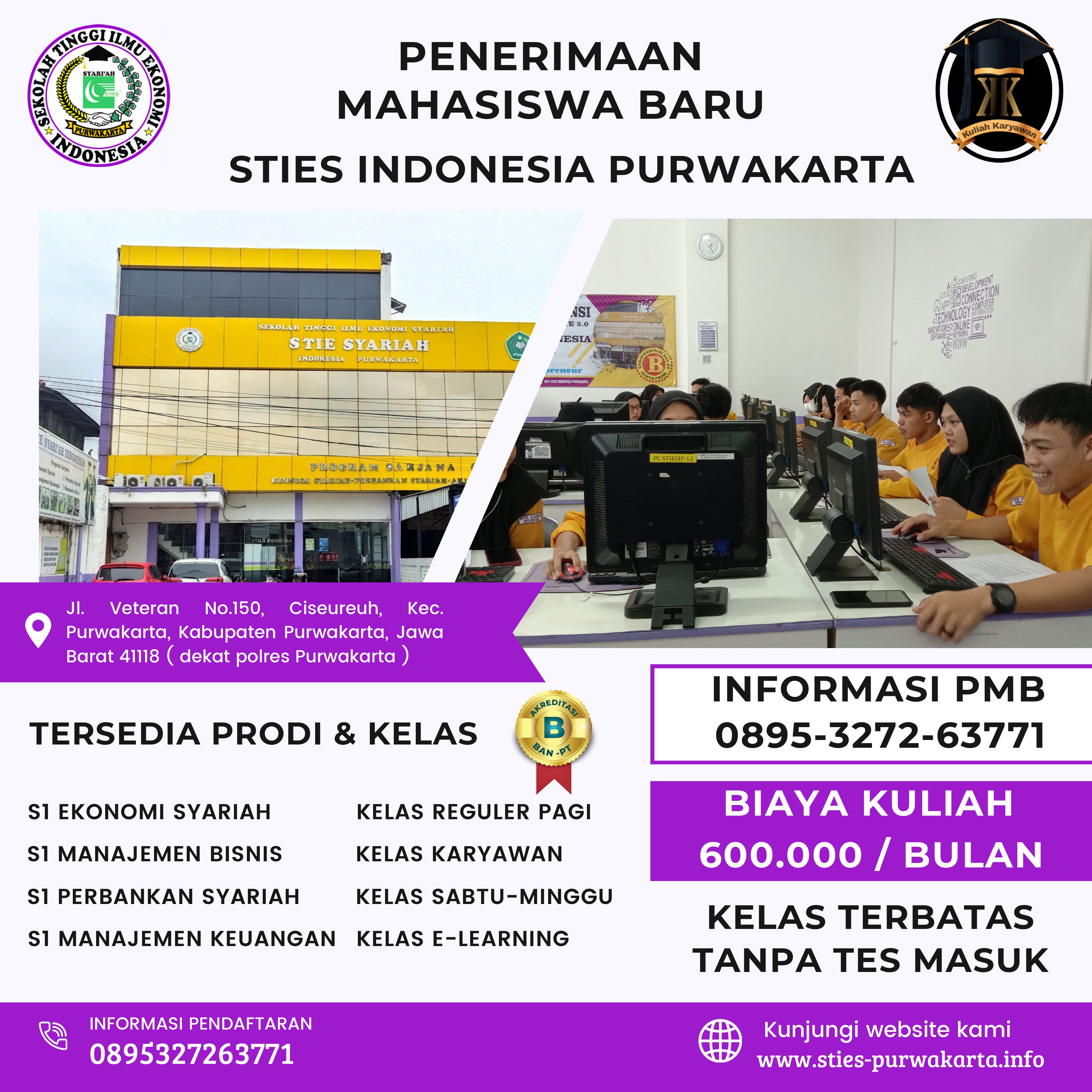 Akreditasi Sekolah Tinggi Ilmu Ekonomi Syariah Purwakarta