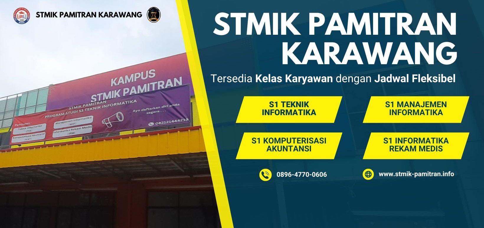 Telah Dibuka Pendaftaran Mahasiswa Baru STMIK Pamitran Karawang
