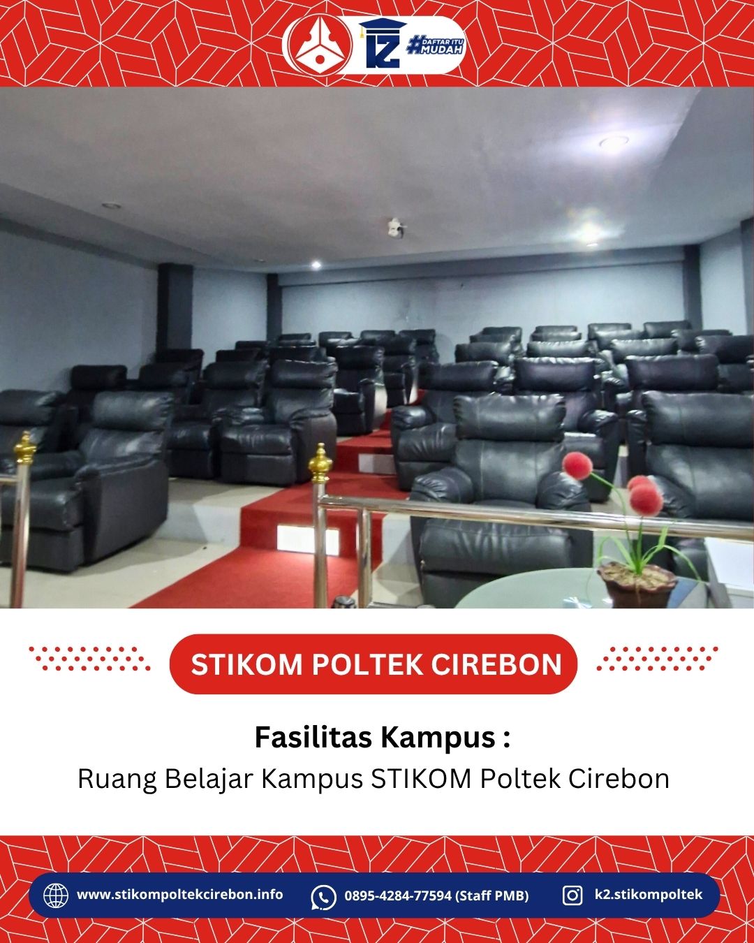 Kampus Sekolah Tinggi Ilmu Komputer Poltek Cirebon