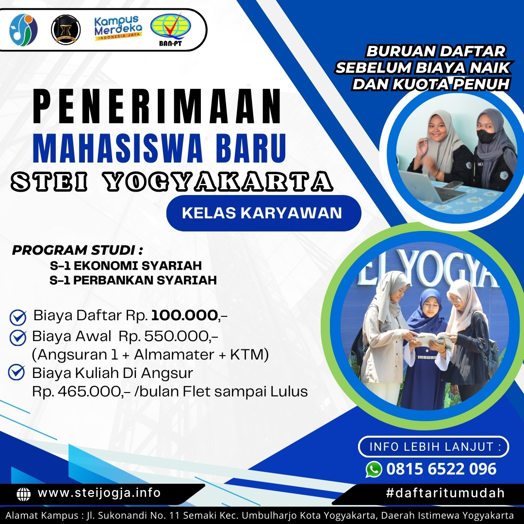 Informasi Kuliah Reguler dan Karyawan STEI Yogyakarta 
