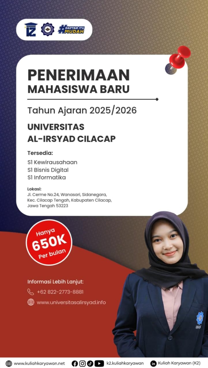 Kuliah Kelas Karyawan di Universitas Al Irsyad Cilacap 