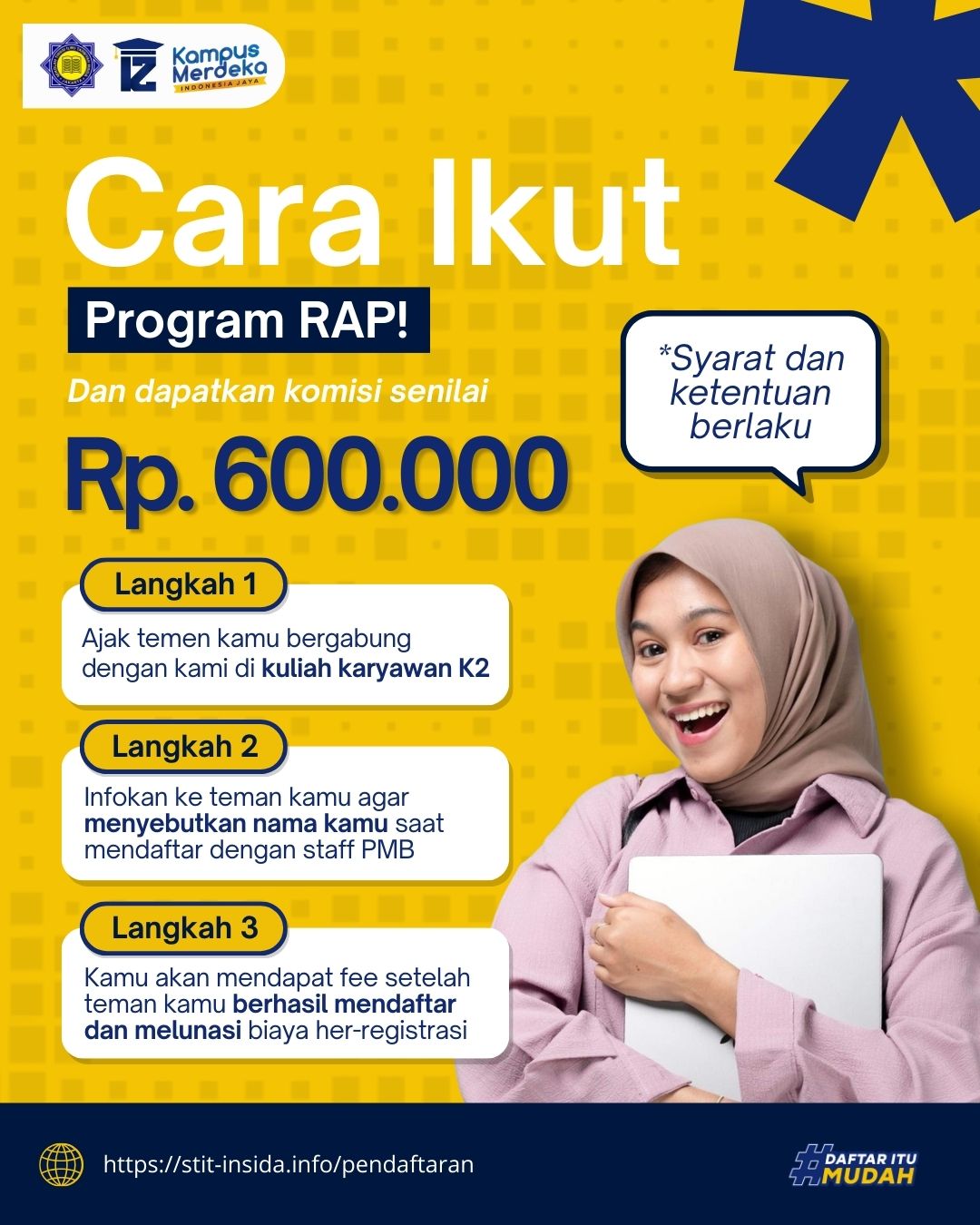Cara Ikut Program RAP STIT INSIDA 