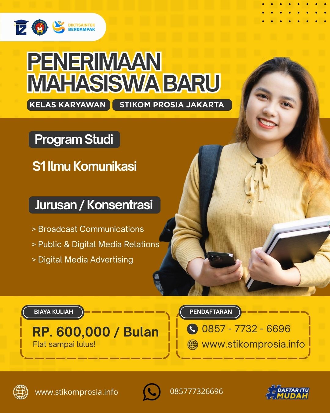 STIKOM PROSIA Kelas Karyawan di Jakarta Timur