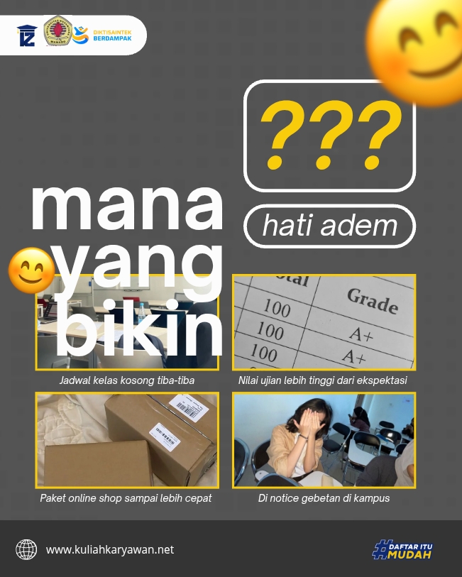 Kuliah Tapi Tidak Mengganggu Pekerjaan
