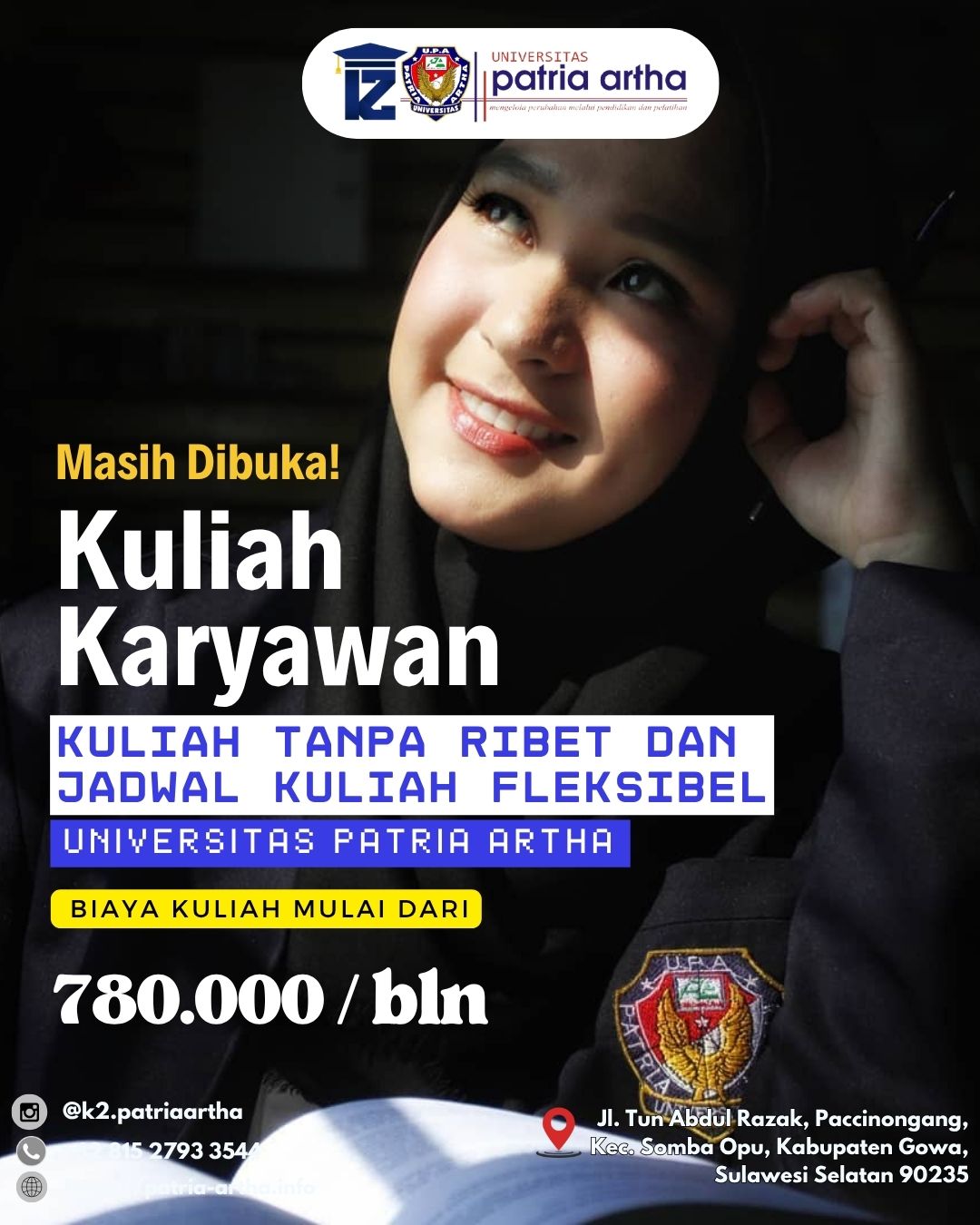Ini Manfaat Kuliah Karyawan di Universitas Patria Artha