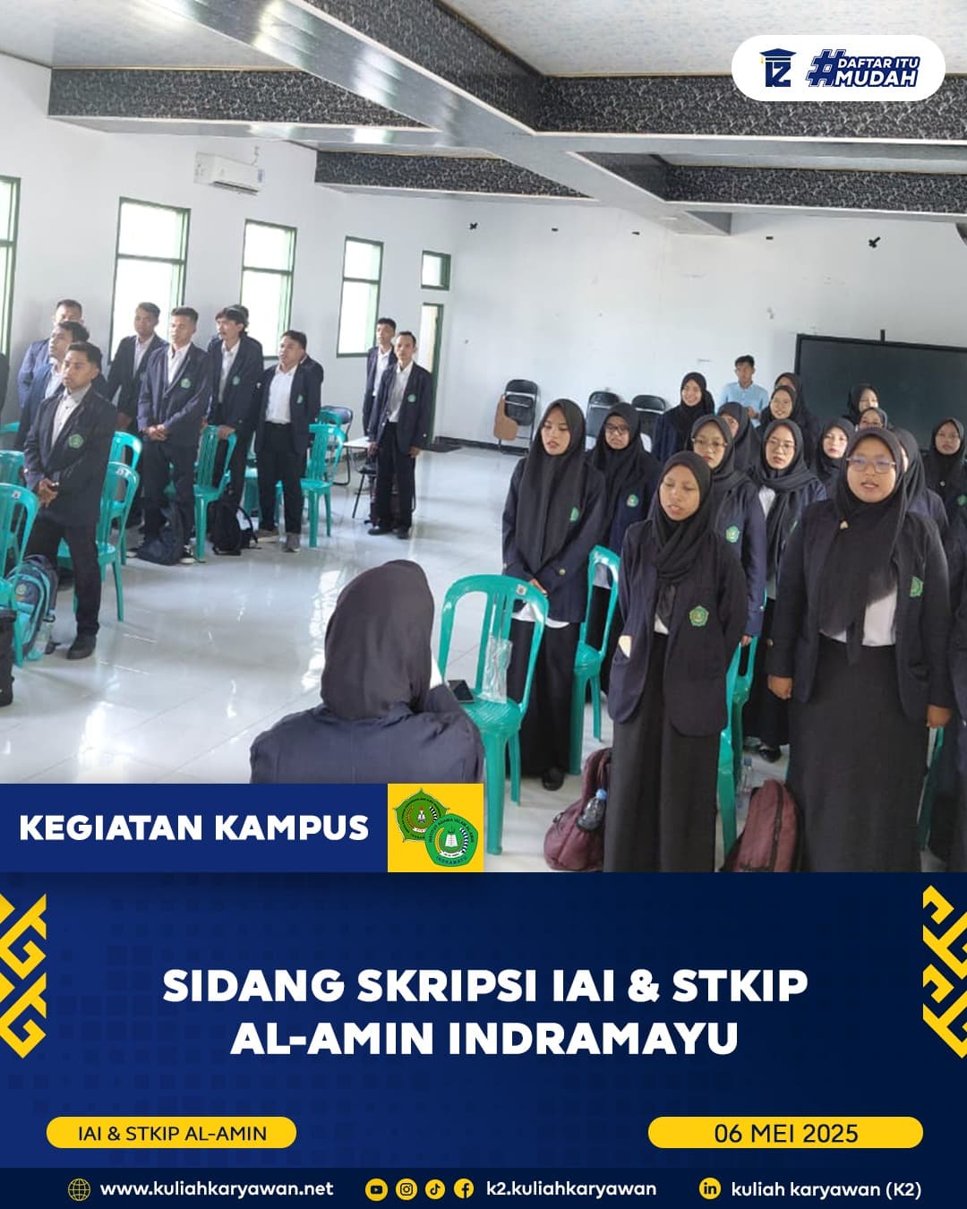 Jalur Pendaftaran Sekolah Tinggi Keguruan dan Ilmu Pendidikan Al amin Indramayu