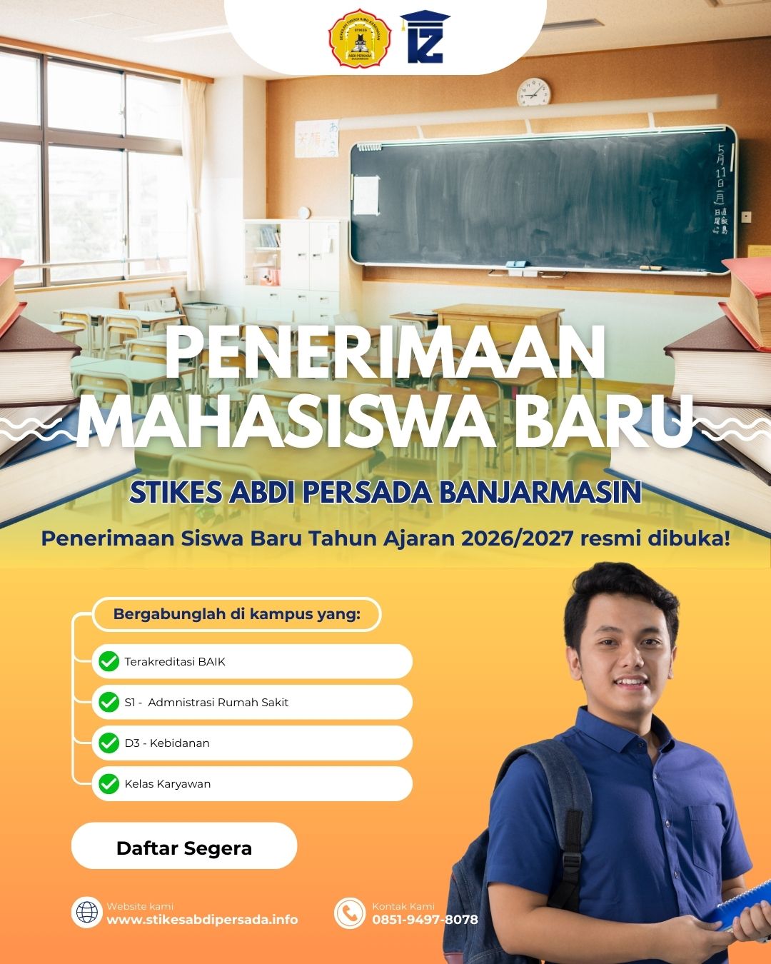 Jurusan Kuliah di STIKES Abdi Persada Banjarmasin