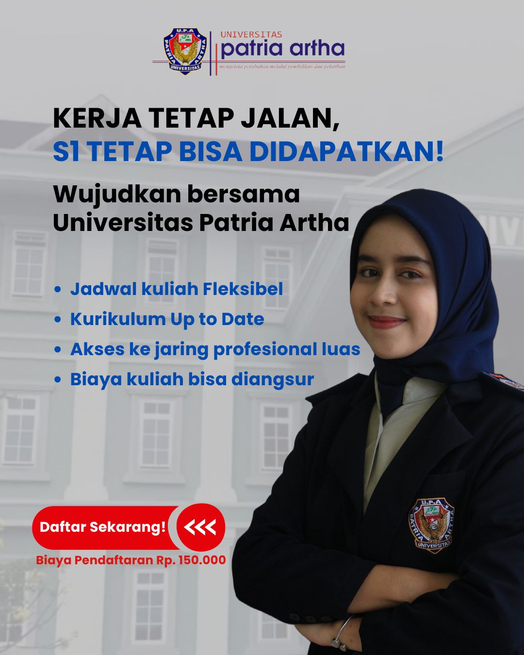 Biaya Kuliah S1 Ilmu Keperawatan Universitas Patria Artha